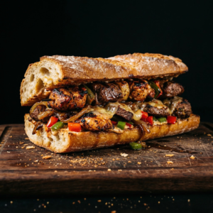 Bocadillo mixto o con una barra de más